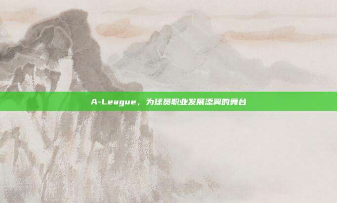 A-League，为球员职业发展添翼的舞台